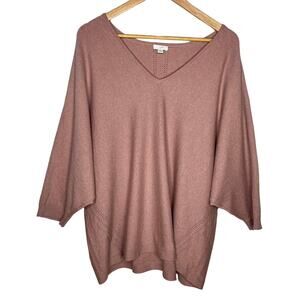 J Jill  Dolman Sleeve V-Neck Sweater Size 2XL